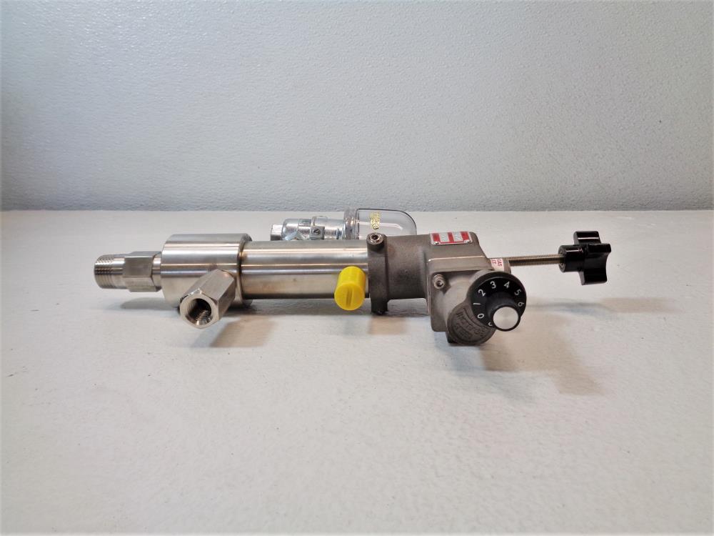 Sidewinder Pneumatic Plunger Pump 80F-002
